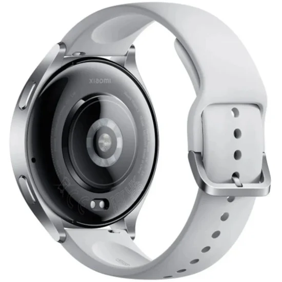 Xiaomi Watch 2 Sliver Case With Gray Tpu Strap